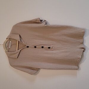 Rustttdustty Tan Romper Medium